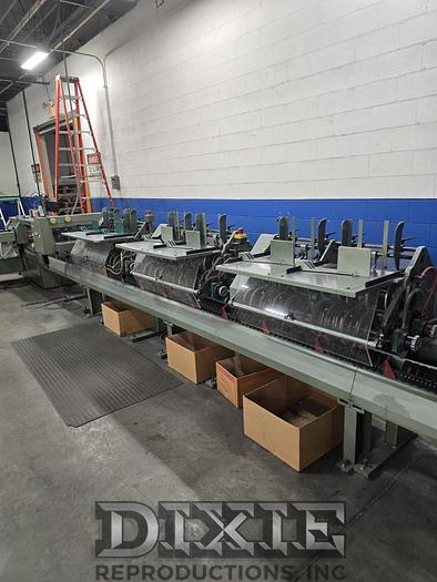 Used Muller Martini 6 Pocket Saddle Stitcher