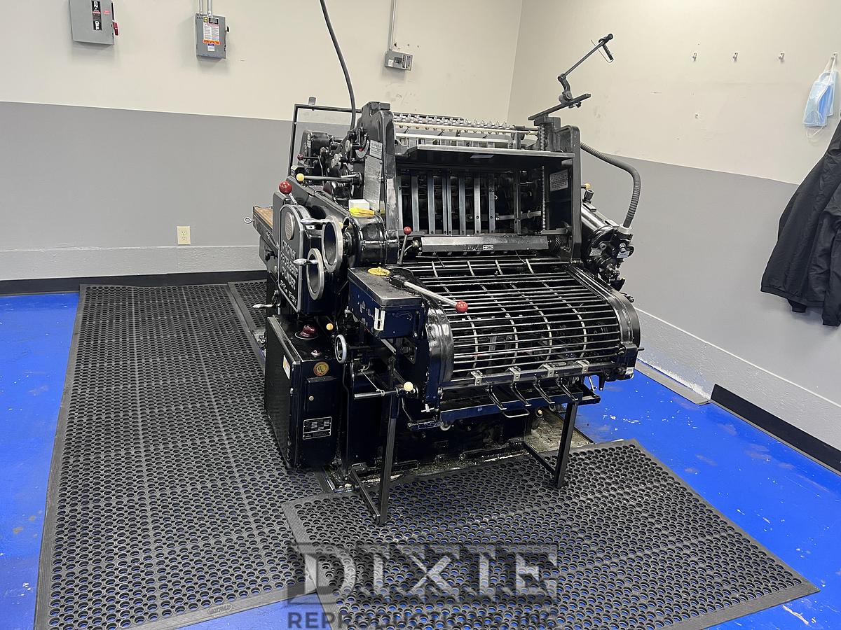 Used Heidelberg Cylinder Die Cutter