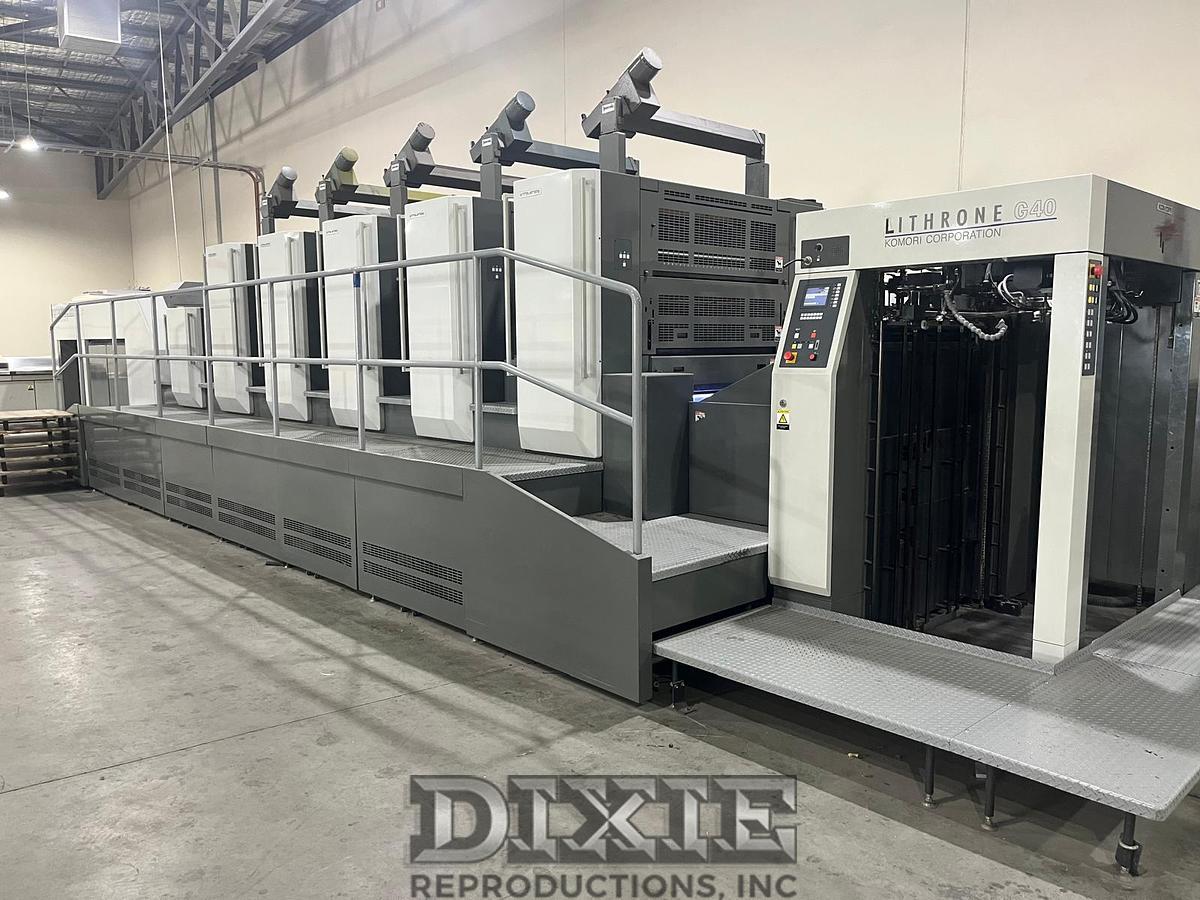 Used 2013 Komori Lithrone GL540+C
