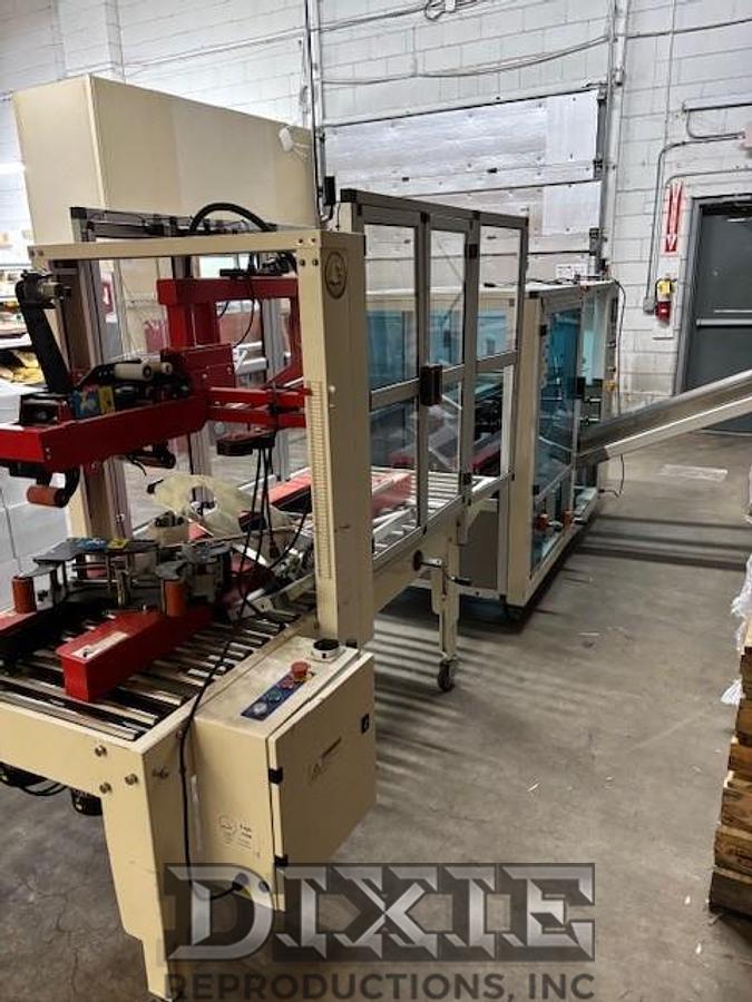 Used 2024 Eagle T20CFSM Carton Erector and T500 Sealer