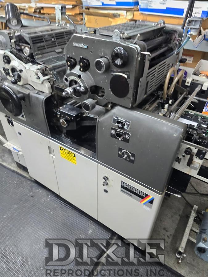 Used 1997 Hamada C9000 Duplicator with T Head & Envelope Feeder
