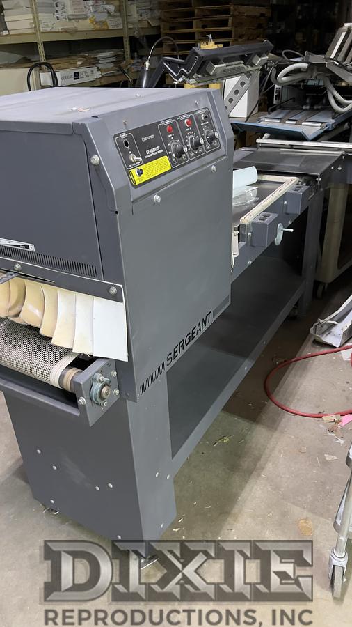 Used Sergeant Heat Shrink Wrap Tunnel