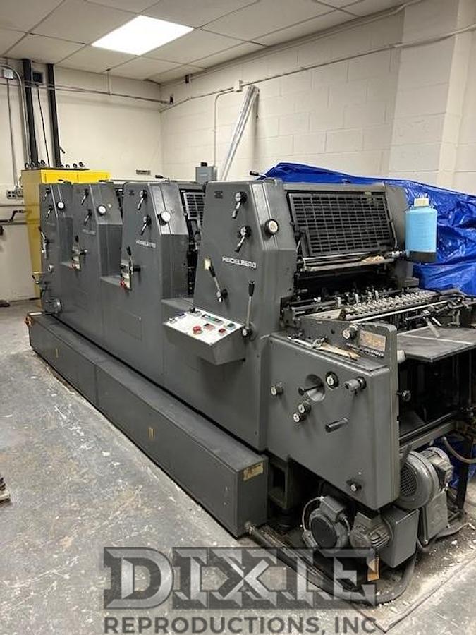 Used 1987 Heidelberg GTOVP 52