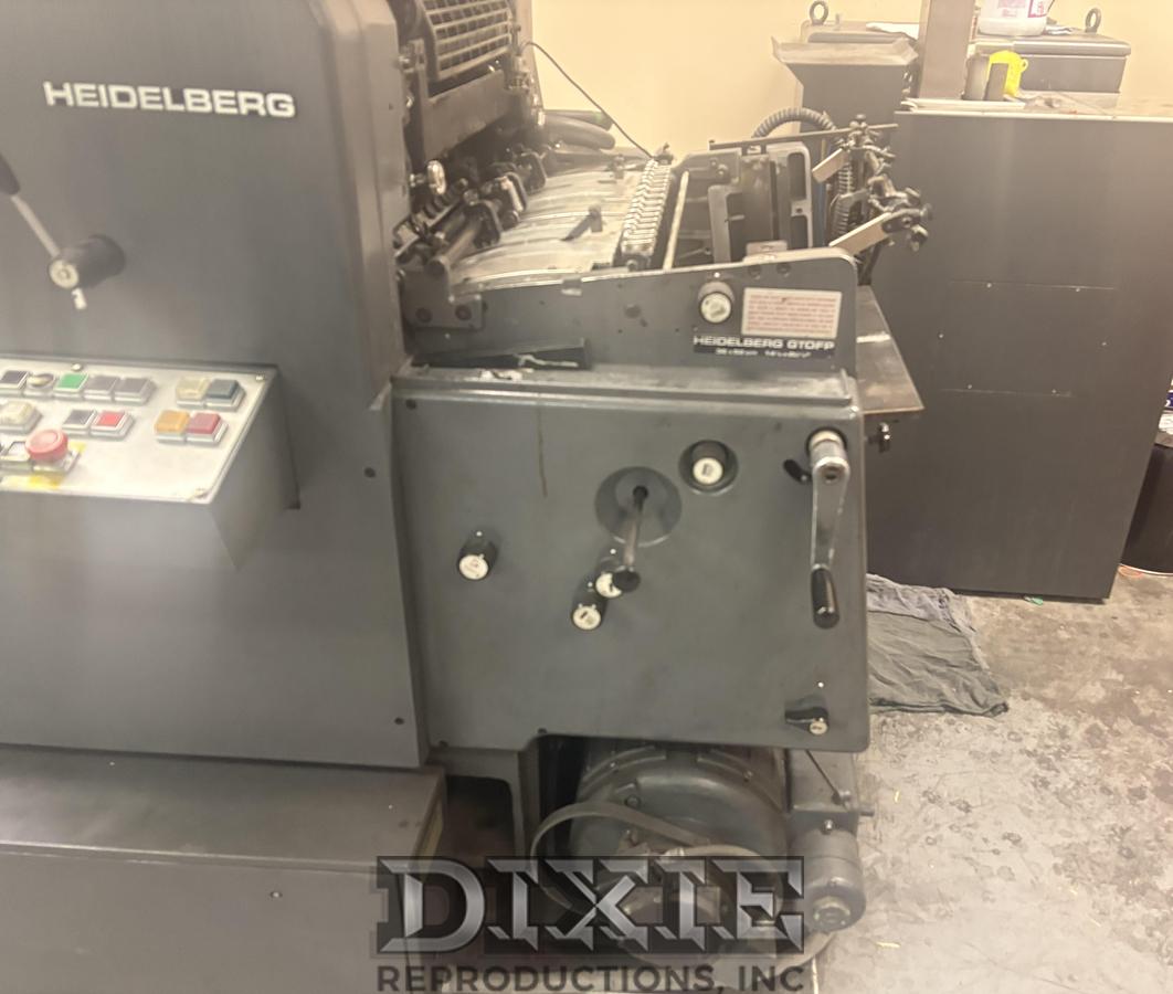 Used 1992 Heidelberg  GTOFP
