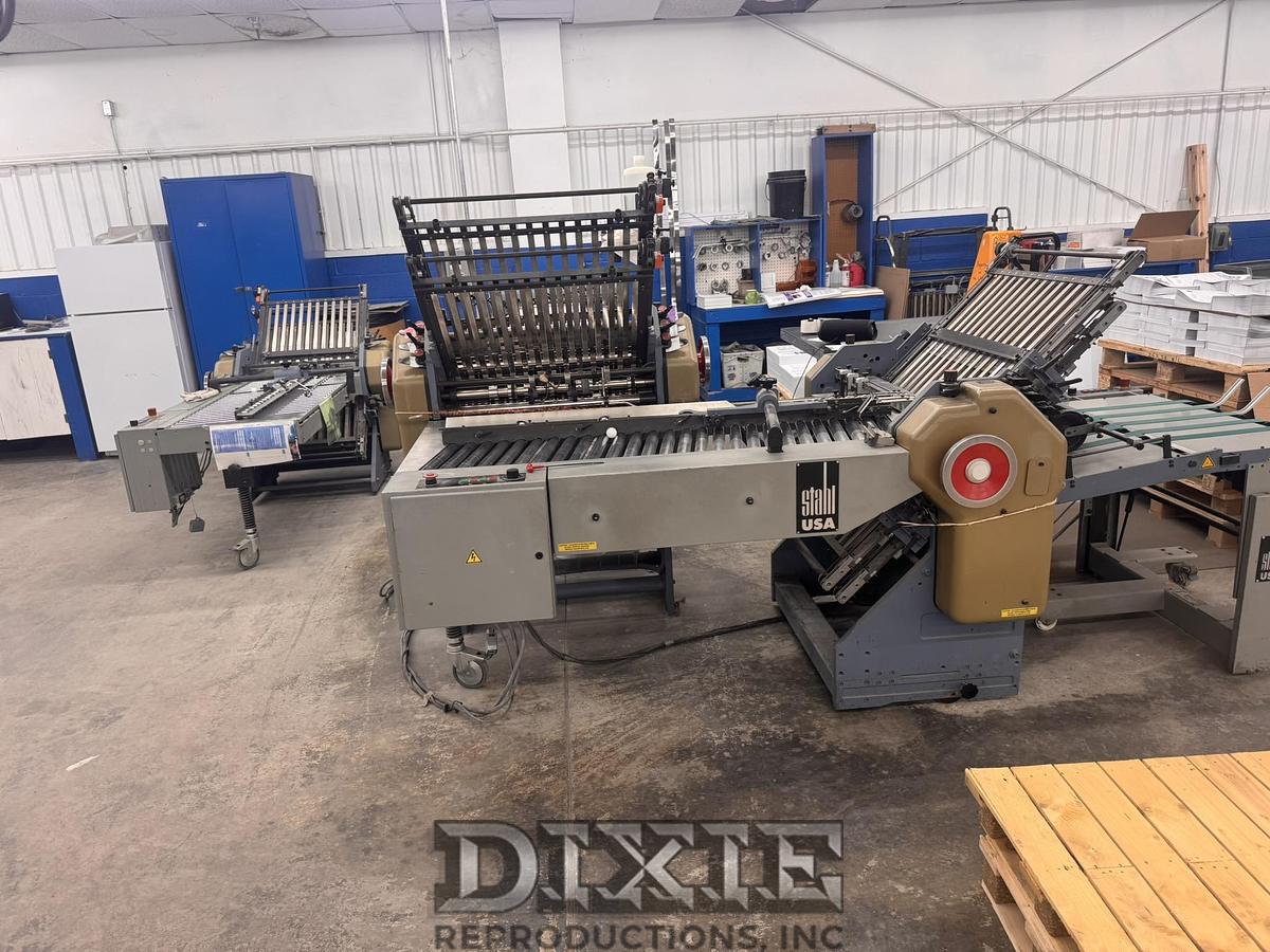 Used Heidelberg Stahlfolder w/ Gatefold