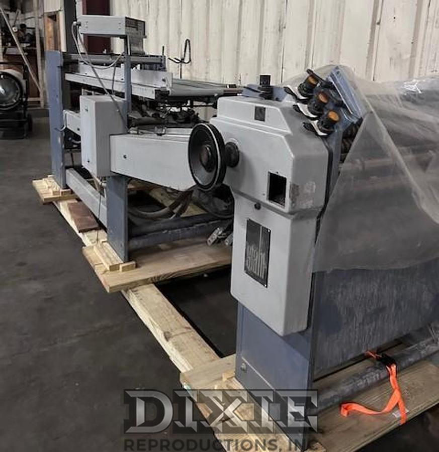 Used 1992 RF 66 Stahl Cont Feed Folder w 2 Rt Angles