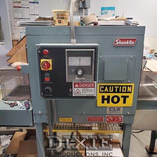 Used Shanklin Shrinkwrap Heat Tunnel T - 6XL