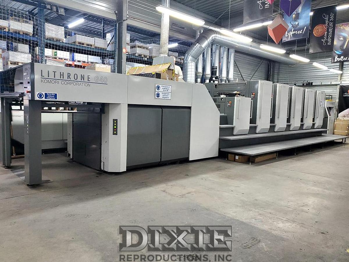 Used 2015 Komori GL 540 + C H- UV