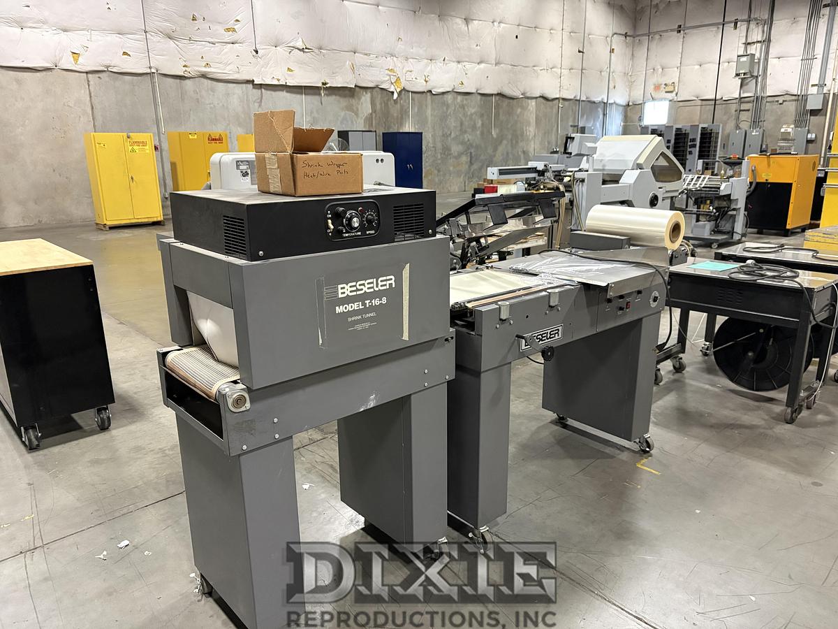 Used Beseler T-16-8 L Bar Shrink Wrap