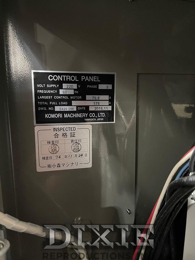 Used 2016 Komori Enthrone 429