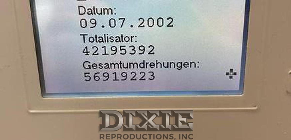 Used 2002 Heidelberg PM 74-4-P3