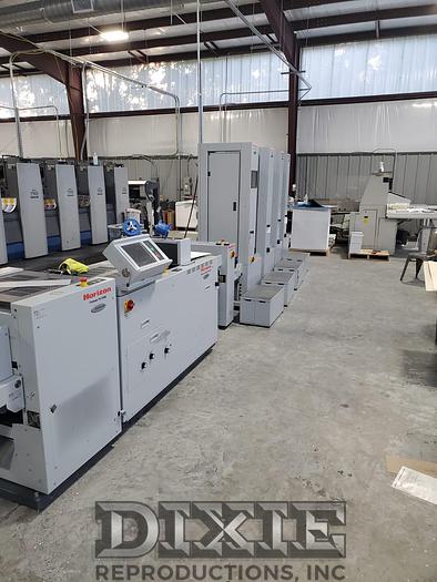 Used 2016 Horizon Collator/Stitch & Fold/Trimmer/Stacker