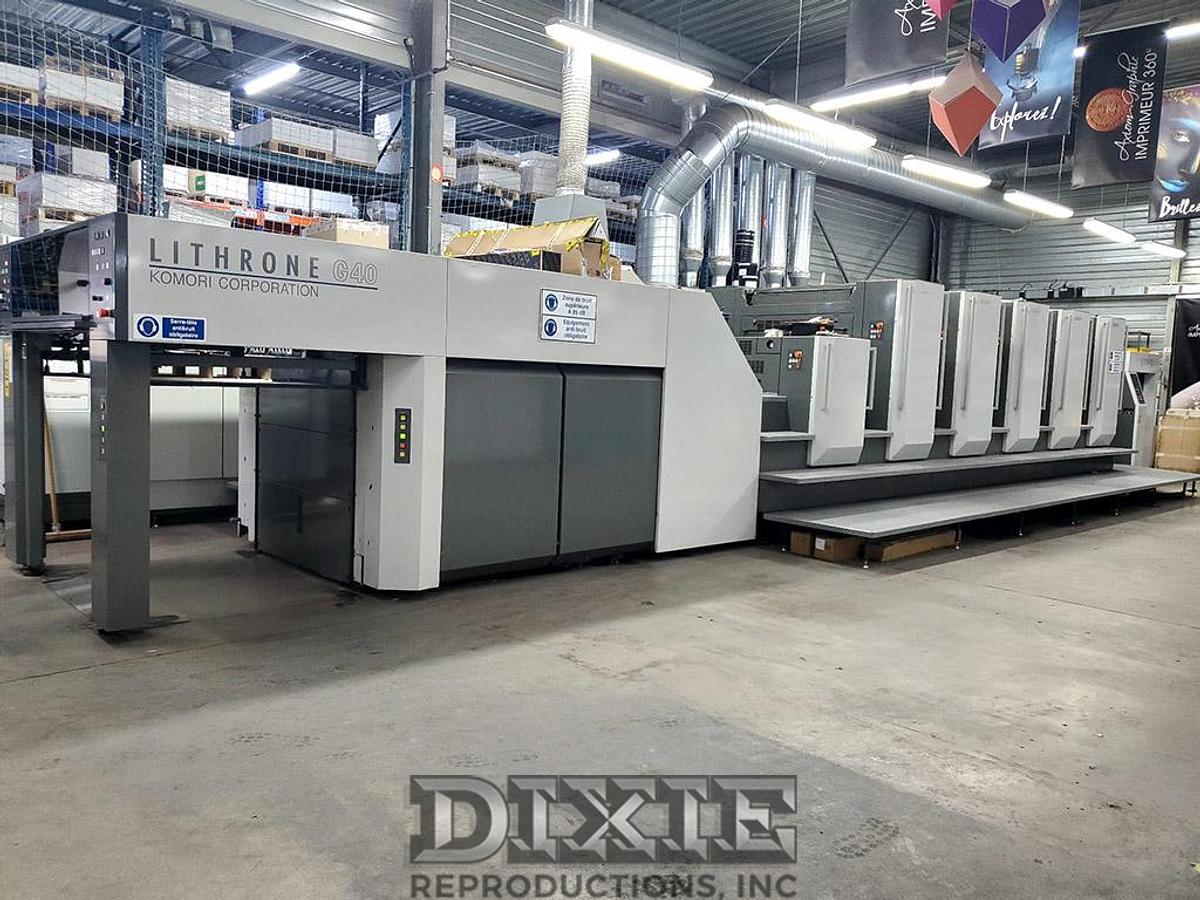 Used 2015 Komori GL 540 + C H- UV