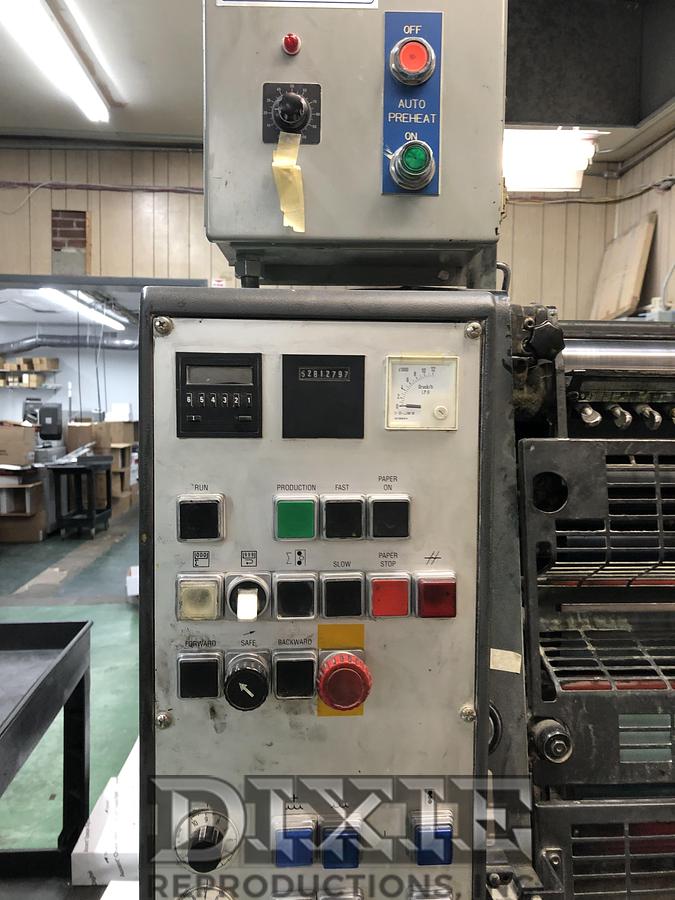 Used 1995 Heidelberg GTOVP 52