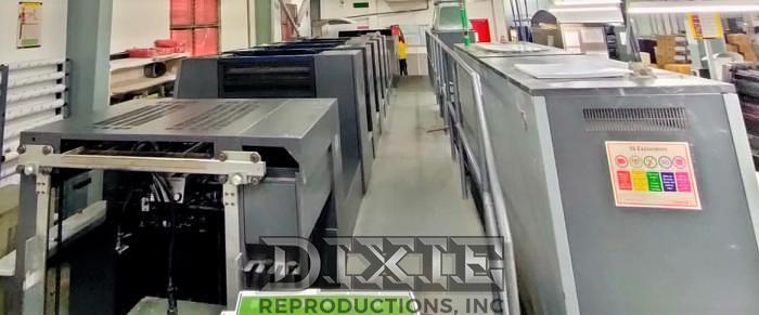 Used 2004 Heidelberg Speedmaster CD 74-5 + LX