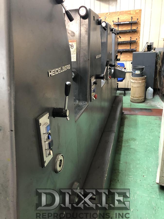 Used 1995 Heidelberg GTOVP 52