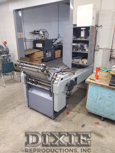 Used STAHL TF 66 CONTINUOUS FEED PAPER FOLDER AND MOBILE DELIVERY