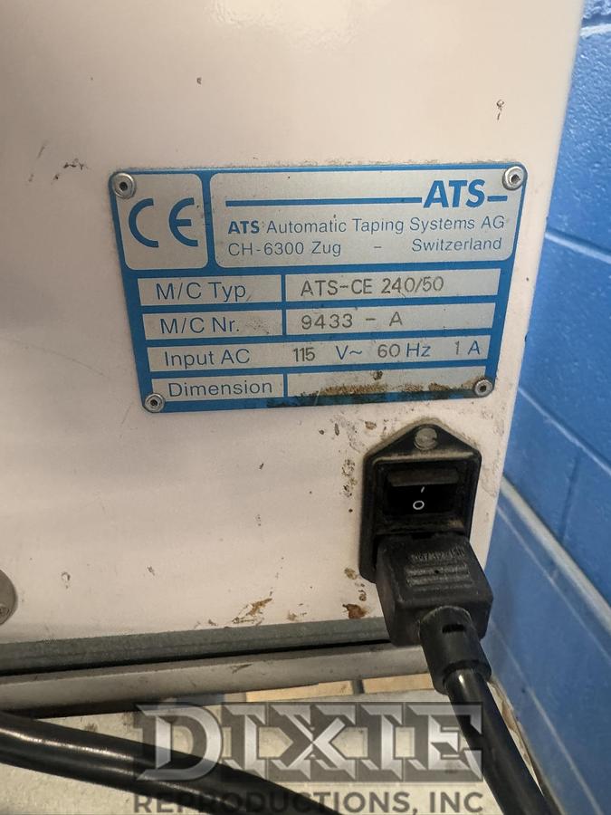 Used Wexler ATS-CE 240/50 Taping Machine