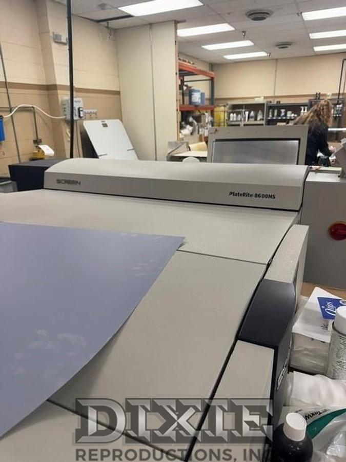 Used 2010 Screen Javelin 8600s Thermal Plate Setter