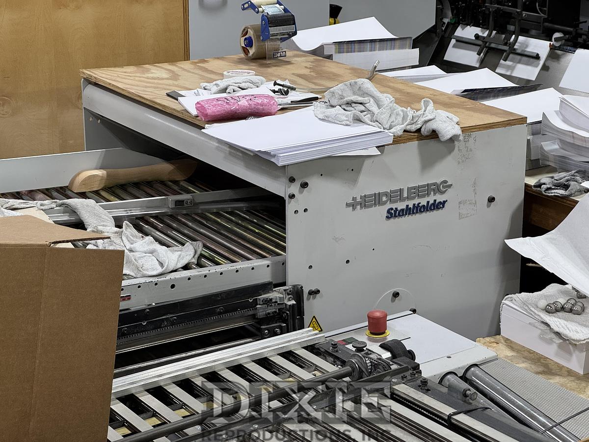 Used Heidelberg Stahl Folder