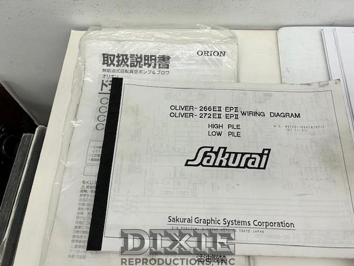 Used 2006 Sakurai Oliver 272EP2