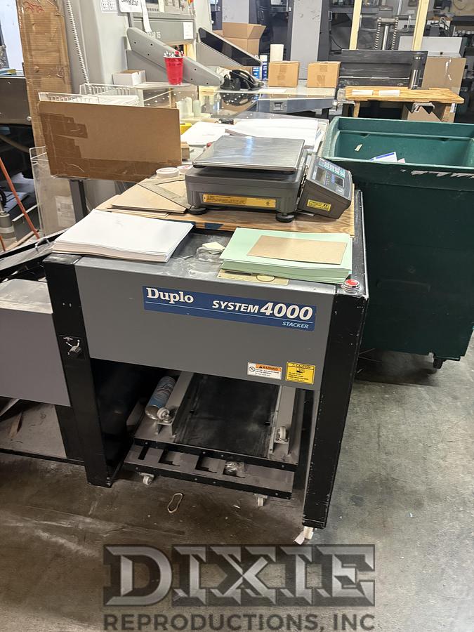 Used Duplo 5000 DBM Booklet Maker System