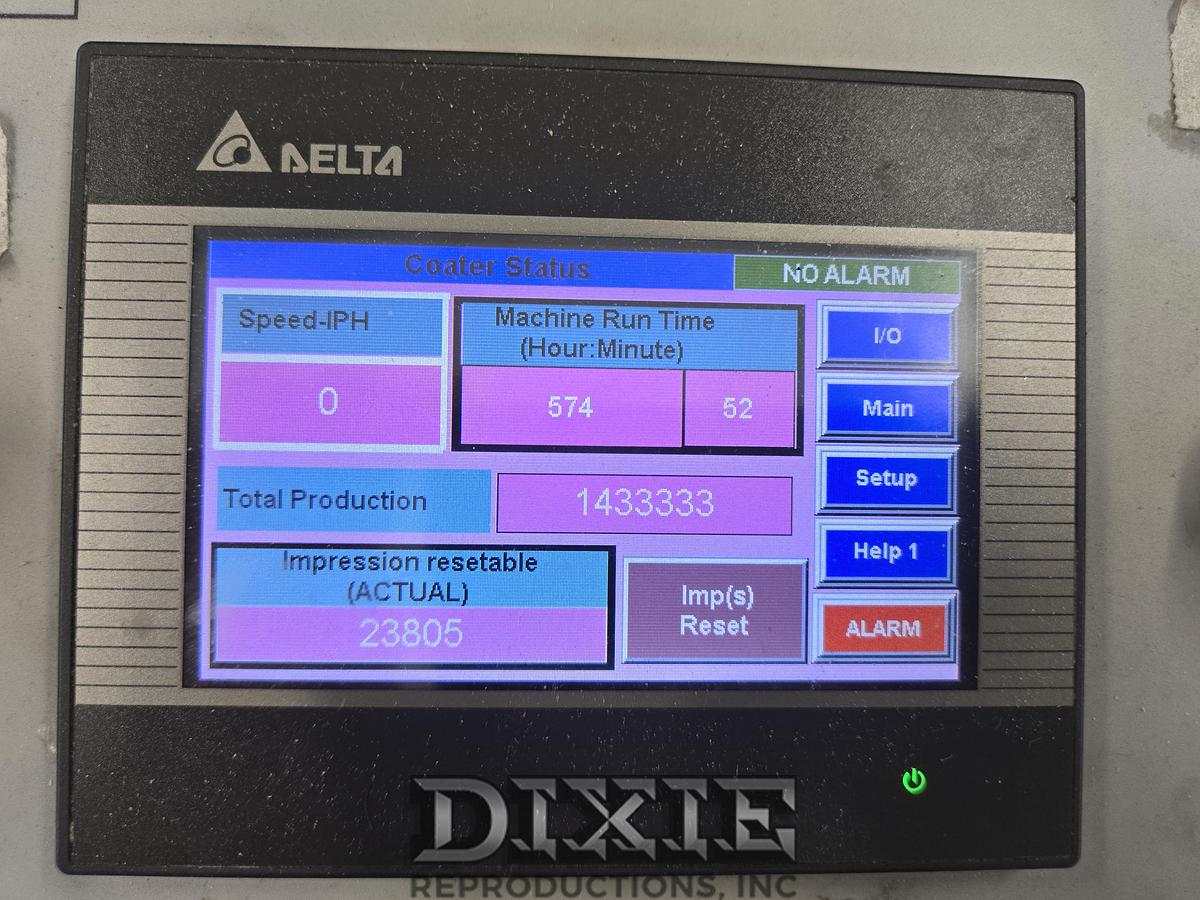 Used 2016 Kompac KF32 AQ/UV Coater