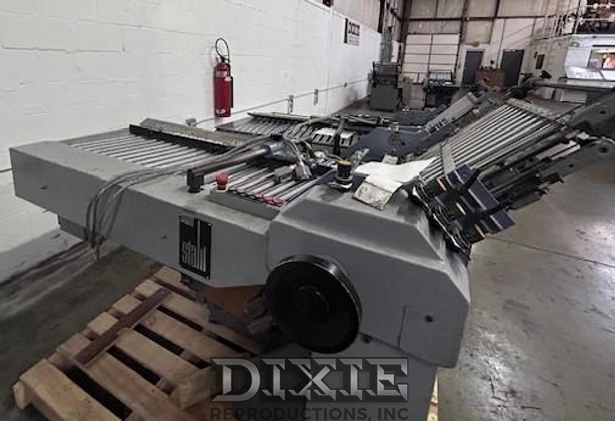 Used 1992 RF 66 Stahl Cont Feed Folder w 2 Rt Angles