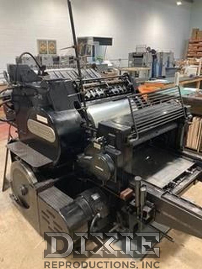 Used 1958 Heidelberg Letterpress/Die Cutter