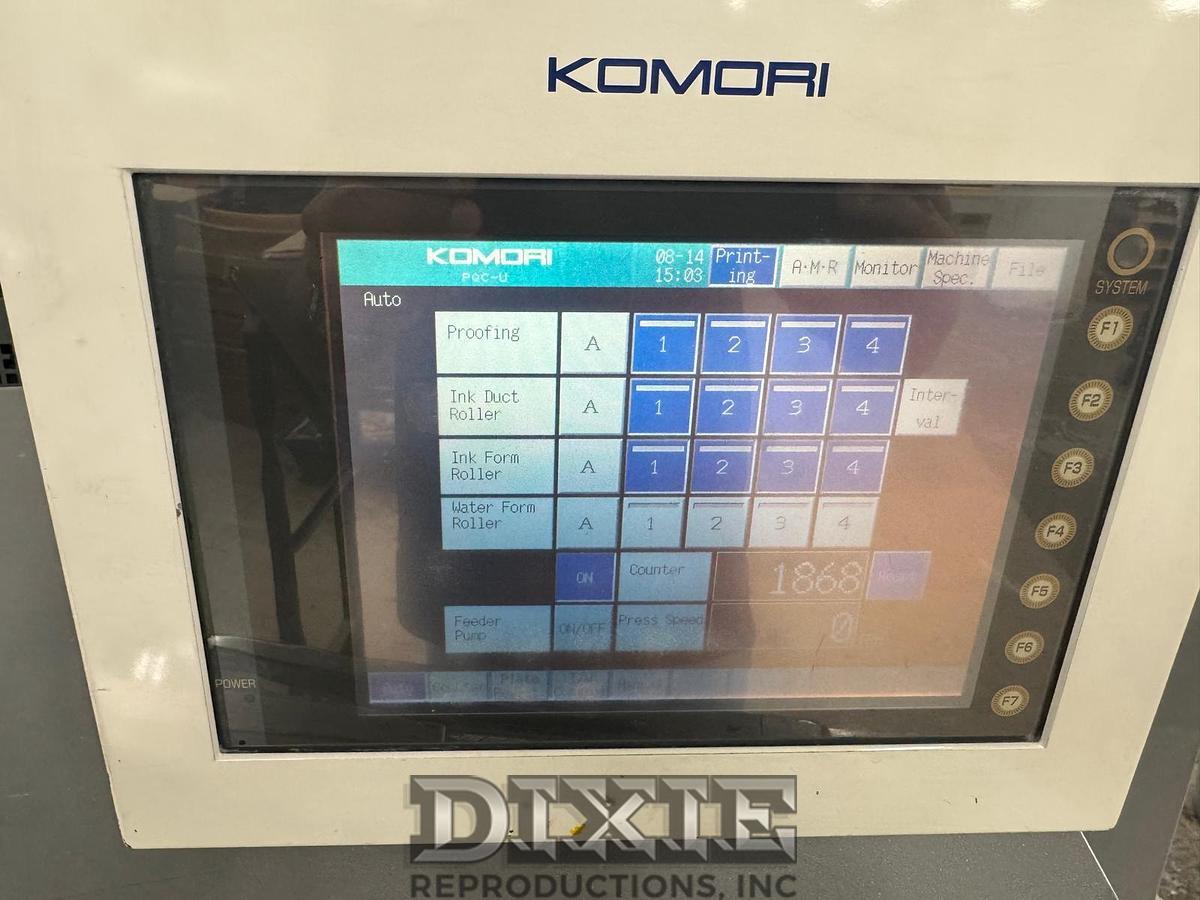 Used 2005 Komori Spica 429