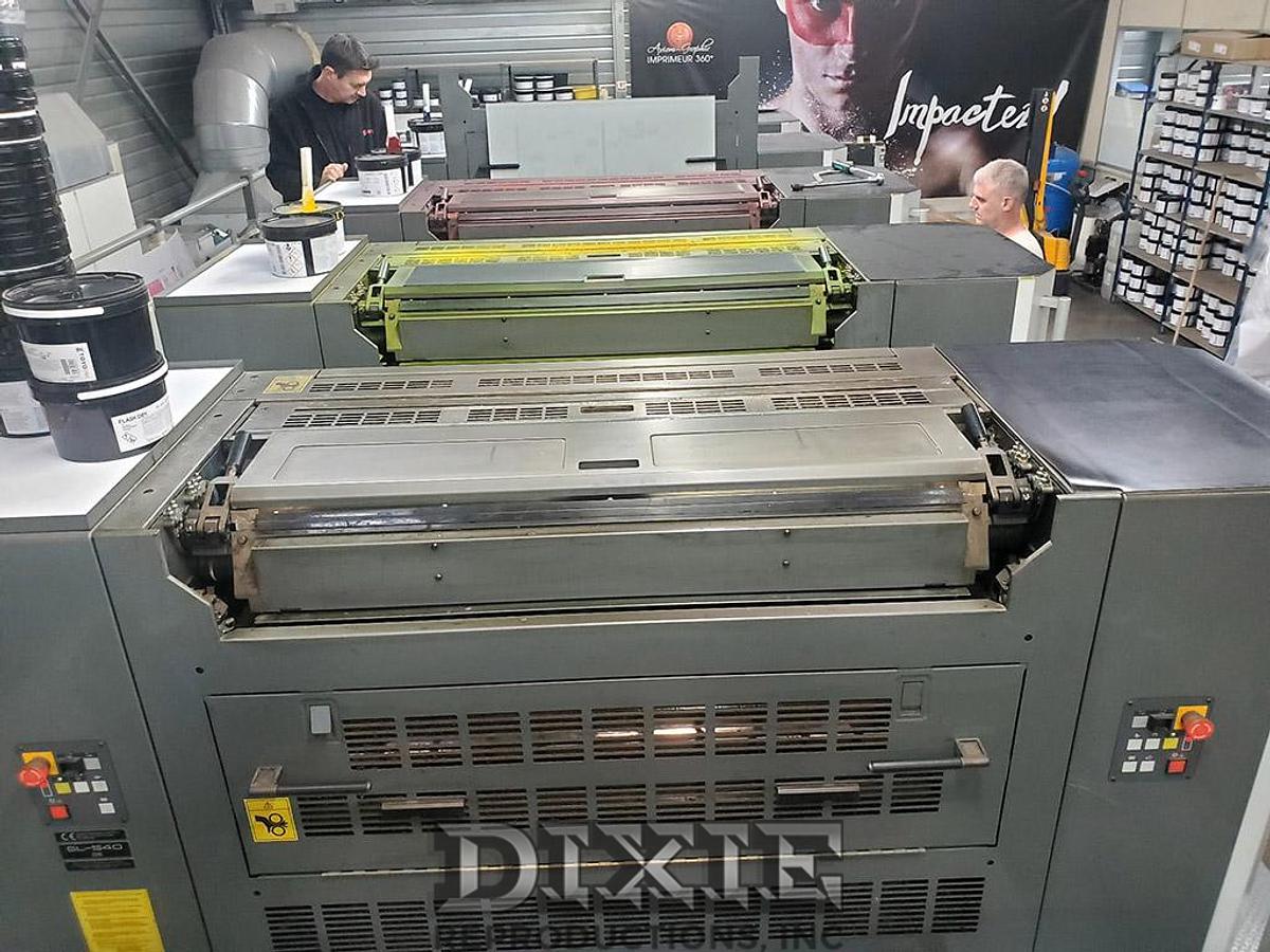 Used 2015 Komori GL 540 + C H- UV