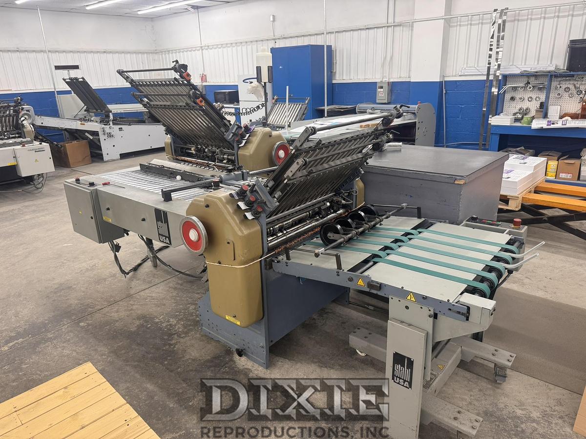 Used Heidelberg Stahlfolder w/ Gatefold