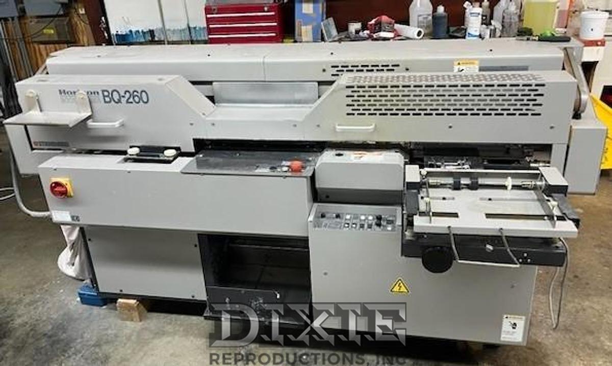 Used Horizon BQ-260 Perfect Binder