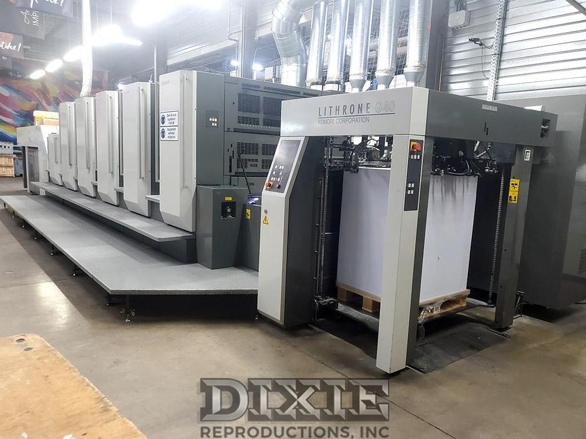 Used 2015 Komori GL 540 + C H- UV