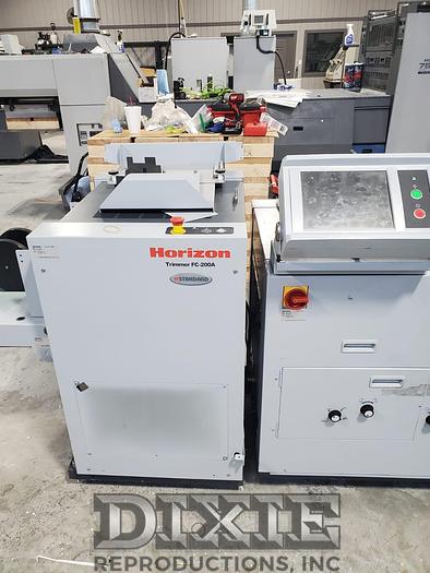 Used 2016 Horizon Collator/Stitch & Fold/Trimmer/Stacker