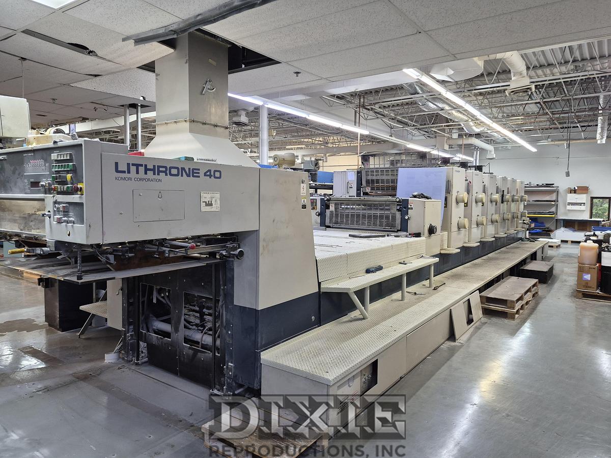 Used 1991 Komori Lithrone L-640