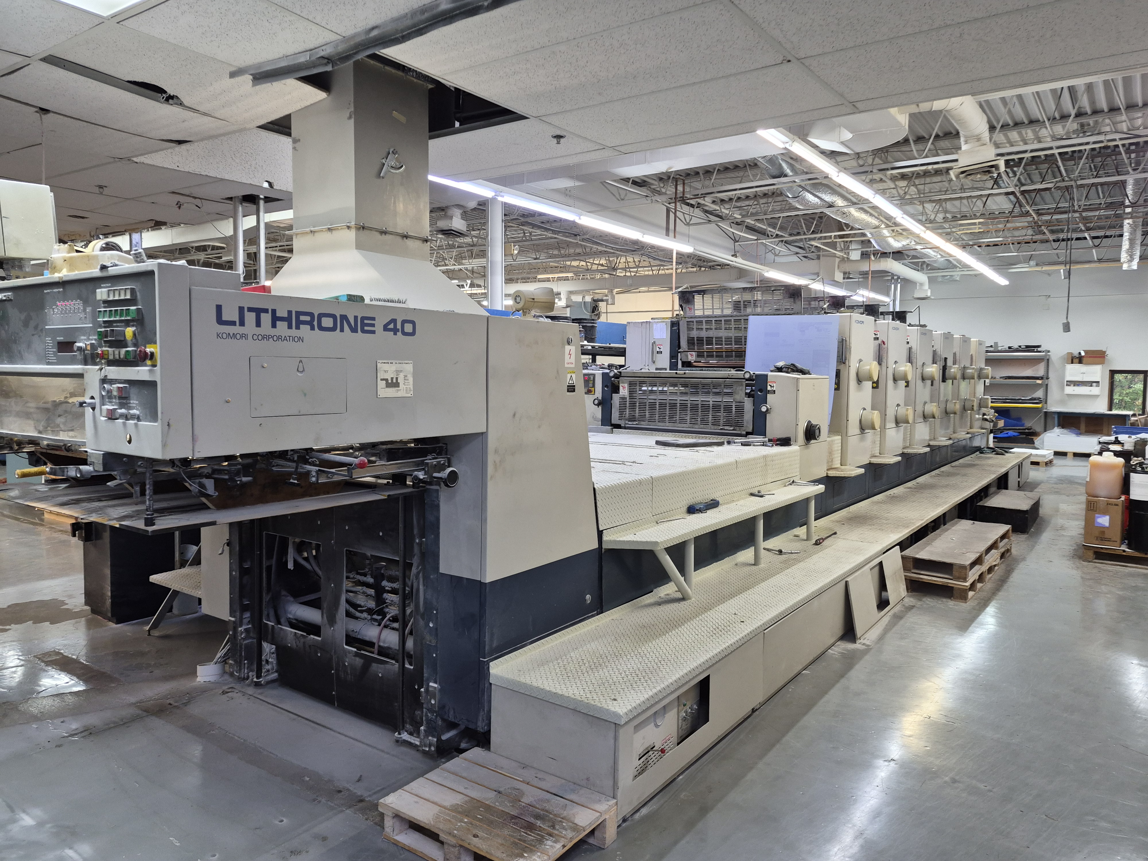 Used 1991 Komori Lithrone L-640