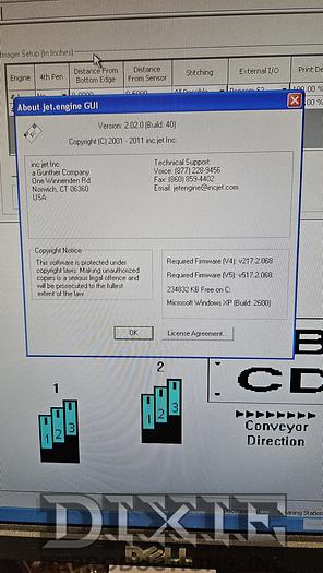 Used 2002 Kirk Rudy Tabber with Inkjet