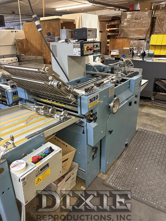 Used MBO Folder w/ 2 Right Angles