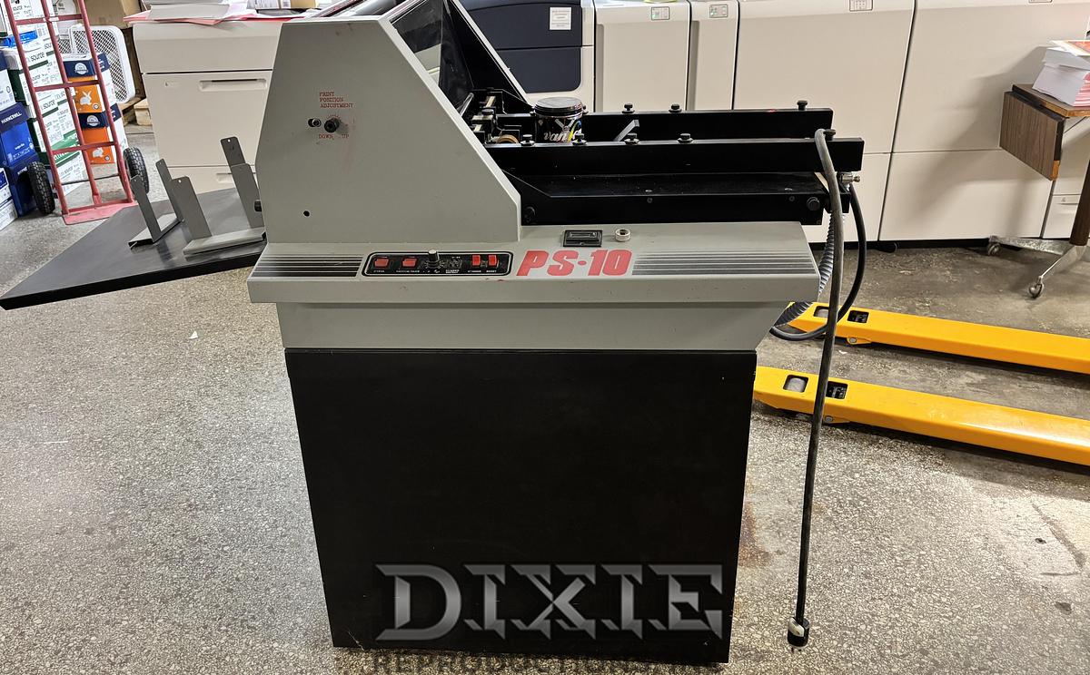 Used Pierce PS10 Numbering & Perf Machine