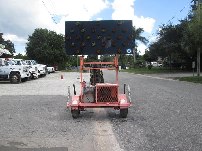 Used Wanco Diesel Powered Arrow Board