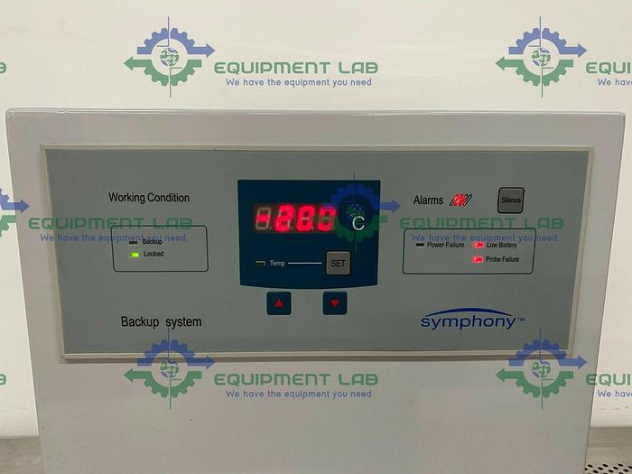 Used VWR Symphony Haier HBX-I LCO2 Backup Refrigeration System 120V
