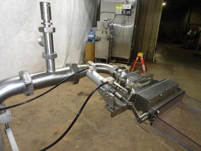 Used Reiser Sheeting Head, 12" & 8" width