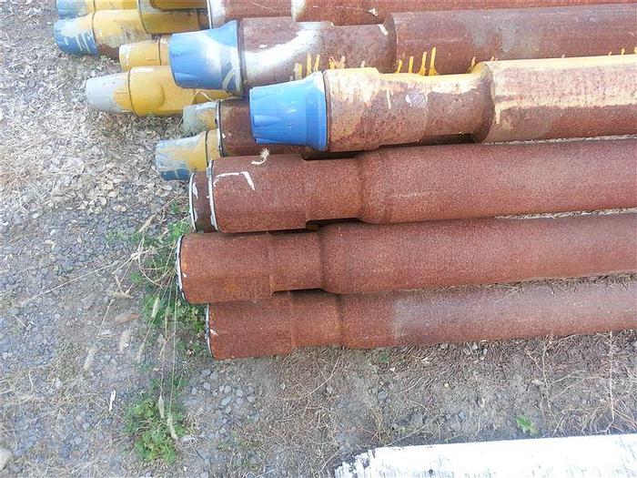 Used T4 Drill Pipe (4-1/2" OD X 25' X 3-1/2" Api Reg)