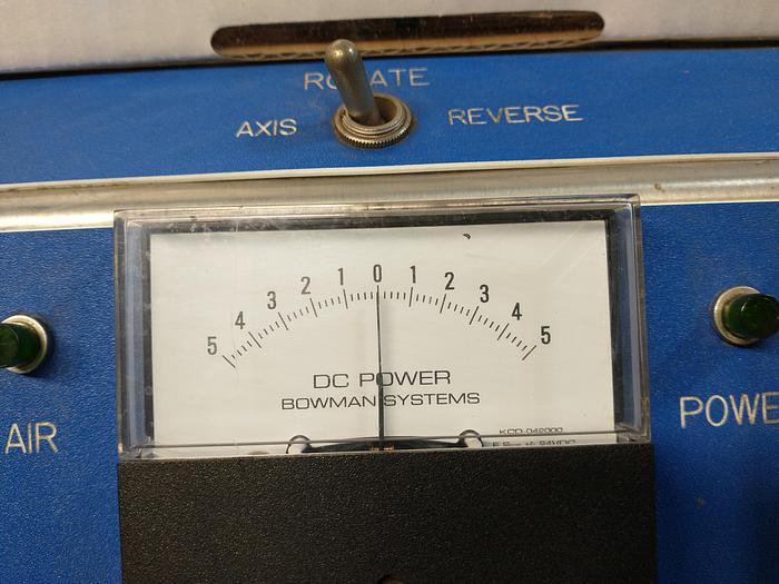 Used BOWMAN BTM dominator manual servo motor control for modal 430 #2 GH119