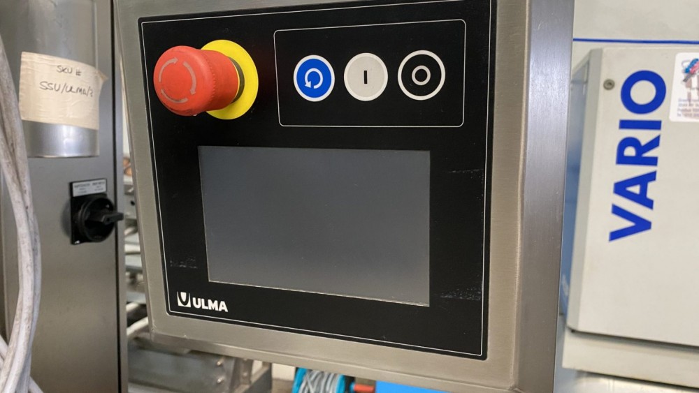 Ulma high speed thermoformer, TF700 with MAP option.
