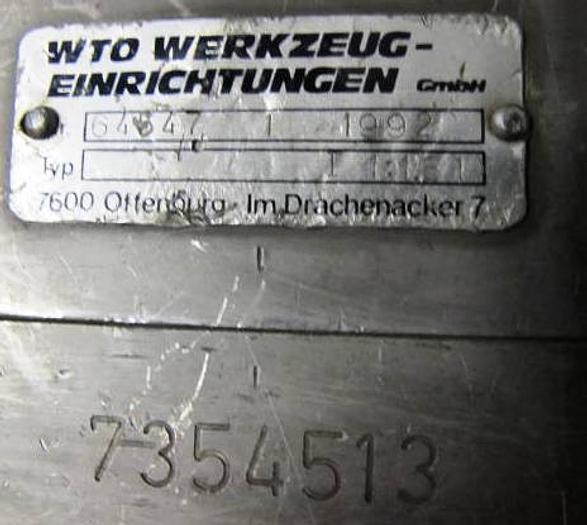 Gebraucht WTO TNS 30 angetr. WZ VDI 40 / 7354513