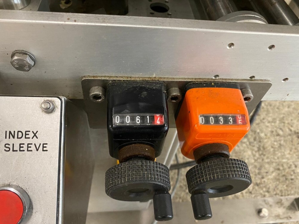 Used Ravenwood banding machine with printer