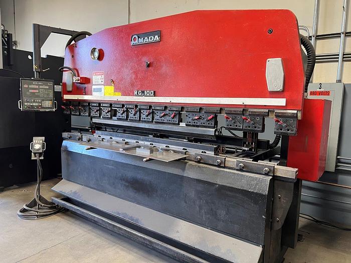 Used 1992 110 Ton Amada RG-100 CNC Press Brake