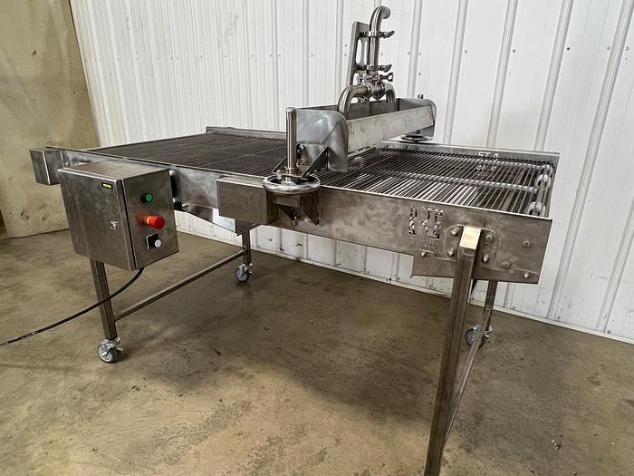 Waterfall Glazing Conveyor - New - for Moline or Belshaw Glaze Pump - Model GL - 36